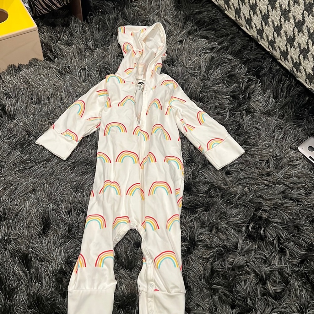 Monica and Andy hooded one piece